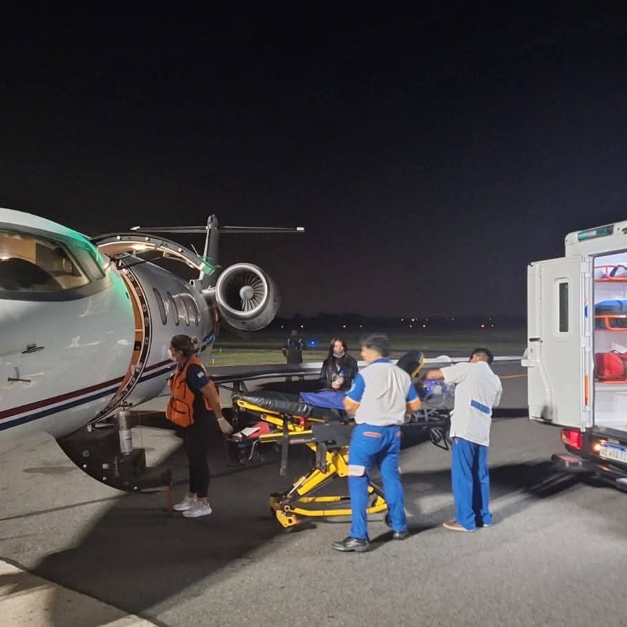 NIÑA TUCUMANA CON GRAVES QUEMADURAS FUE TRASLADADA EN VUELO SANITARIO AL GARRAHAN